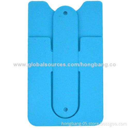 Sticky card holder stand